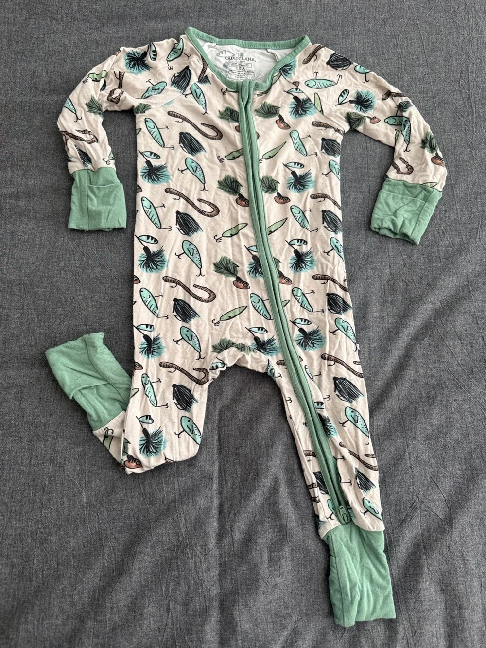 Caden Lane convertible zip romper - Tackle Box